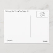 タララ赤毛木細工はがき ポストカード (裏面)