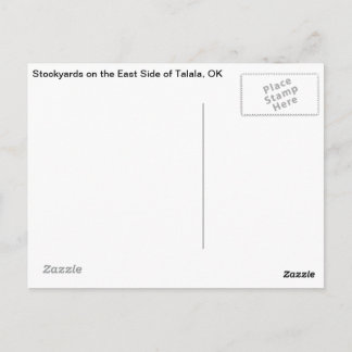 タララ、OKストックヤード東側葉書 ポストカード