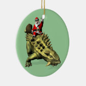 タラルスに乗るサンタクロース セラミックオーナメント (右)