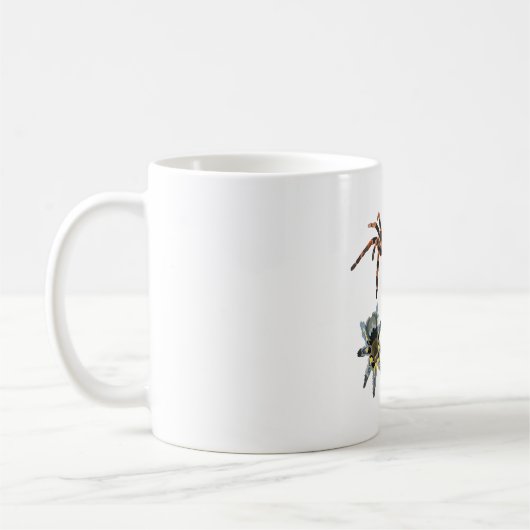 タランチュラのためだ コーヒーマグカップ (左)