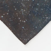 タランチュラの星雲のクローズアップ フリースブランケット (角)