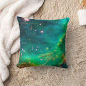 タランチュラの星雲の星団の銀河系のイメージ クッション (ブランケット)