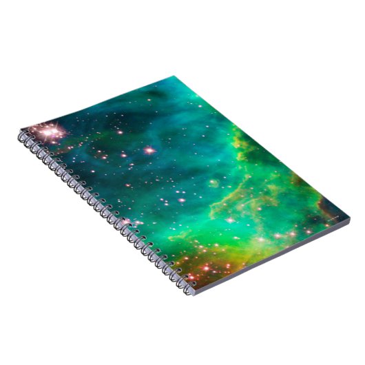 タランチュラの星雲の星団の銀河系のイメージ ノートブック (右側)