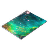 タランチュラの星雲の星団の銀河系のイメージ ノートブック (左側)