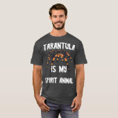 タランチュラは私の守護動物 クモ好き Tシャツ (正面フル)