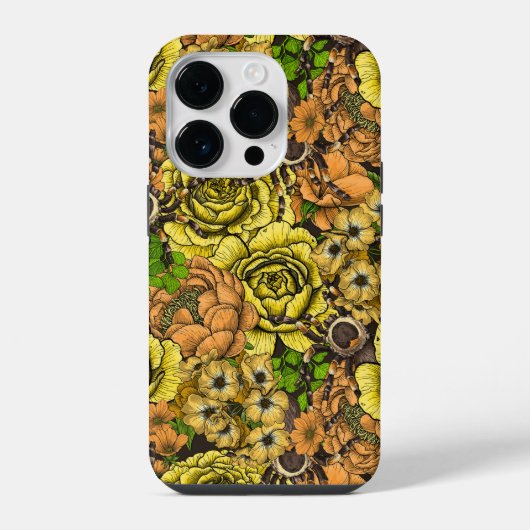 タランチュラガーデン1 iPhoneケース (裏面)