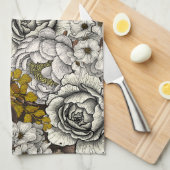 タランチュラガーデン2 キッチンタオル (四つ折り)