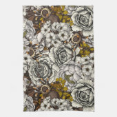 タランチュラガーデン2 キッチンタオル (縦)