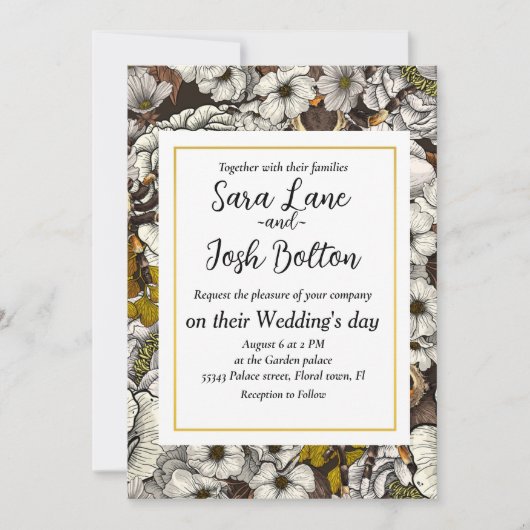 タランチュラガーデン2 招待状 (正面)