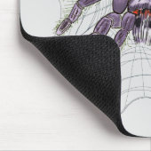 タランチュラスパイダークルーシーオリジナルスケッチ マウスパッド (コーナー)