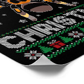 タランチュラ動物男性女性子供の醜いクリスマスSwe ポスター (角)