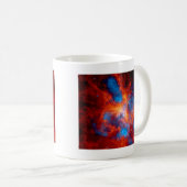 タランチュラ星雲カラフル赤外線宇宙写真 コーヒーマグカップ (正面右)
