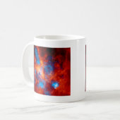 タランチュラ星雲カラフル赤外線宇宙写真 コーヒーマグカップ (正面左)