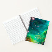 タランチュラ星雲クラスター銀河系像 ノートブック (内部)