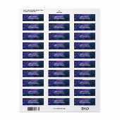 タランチュラ星雲ブルーフエ星， ZGOS，住所 ラベル (フルシート)