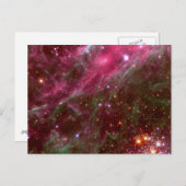 タランチュラ星雲(ハッブル望遠鏡) ポストカード (正面/裏面)