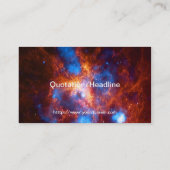 タランチュラ星雲 名刺 (裏面)