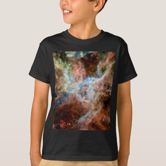 タランチュラ星雲 R136 NASA ハッブル宇宙写真 Tシャツ (正面)