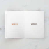 タランチュラ漫画イラストレーション カード (内部)