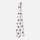 タランチュラ漫画イラストレーション ネクタイ (正面)