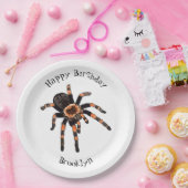 タランチュラ漫画イラストレーション ペーパープレート (パーティー)