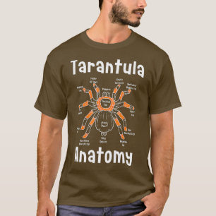 タランチュラ解剖クおもしろいモ Tシャツ
