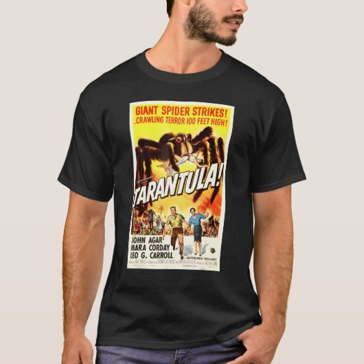 タランチュラ1955ポスターオリジナルのアートワーク Tシャツ (正面)