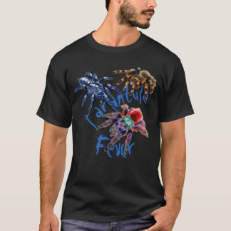 タランチュラ・ブルー/レッド/オレンジ/ブラック・タランチュラ・クモ Tシャツ