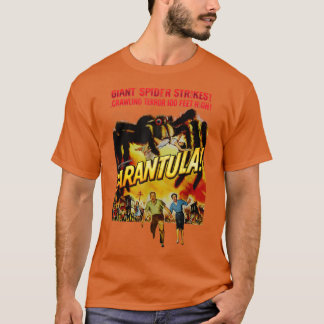 タランチュラ!レトロホラースパイダームービーハロウィーン Tシャツ