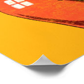 タランティノス映画の赤りんごのタバコのブランド ポスター (角)