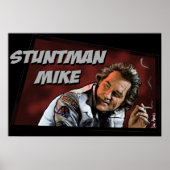 タランティーノの死の証拠 – Stuntman Mike Tri-blend ポスター (正面)