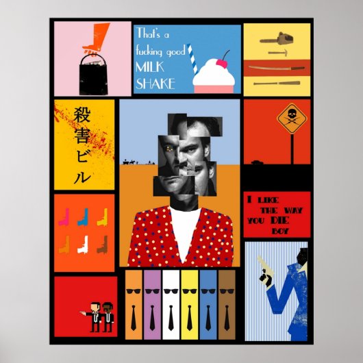 タランティーノポートレートオブタランティーノ ポスター (正面)