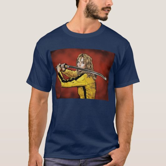 タランティーノ:ビルを殺す – Beatrix Kiddo The Bride Tシャツ (正面)