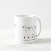 タランペプチド名mug コーヒーマグカップ (正面右)