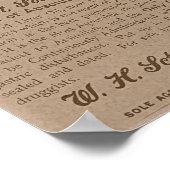 タラ肝油 ポスター (角)