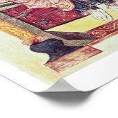 タラ22. f.85v聖ルカ伝道者，トレヴスから ポスター (角)