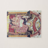 タラ22。f.85v St Luke Trevesからの福音伝道者、 ジグソーパズル (横)