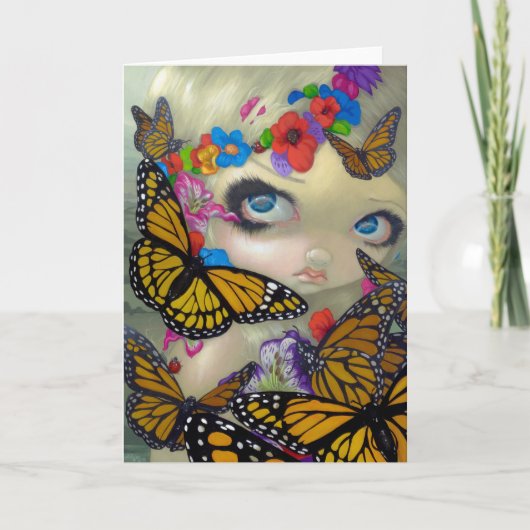 "タラ"の挨拶状 カード (正面)