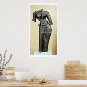 タラ、ナランダ、ビハール、パラ王朝(石) ポスター (キッチン)