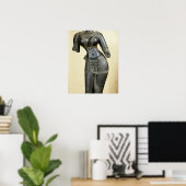 タラ、ナランダ、ビハール、パラ王朝（石） ポスター (ホームオフィス)