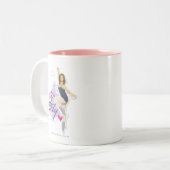 タラ: 私は飛んでもいいです ツートーンマグカップ (正面左)