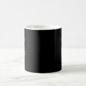 タリおもしろいに抗議するペンギン コーヒーマグカップ (中央)