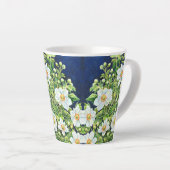 タリアのウィンドフラワー –  カフェラテマグ (右アングル)