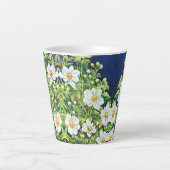 タリアのウィンドフラワー –  カフェラテマグ (正面)