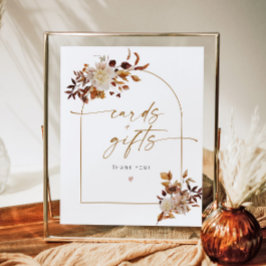 タリアボヘミアンテラコッタアーチカード&ギフトサイン ポスター