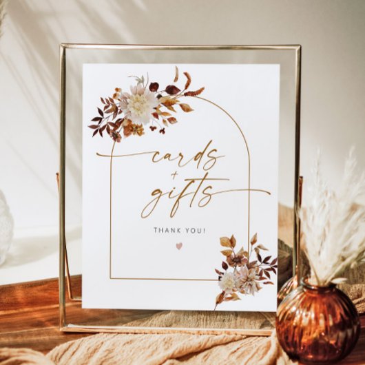 タリアボヘミアンテラコッタアーチカード&ギフトサイン ポスター