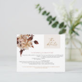 タリアボヘミアンテラコッタフローラ詳細カード 招待状 (スタンド正面)