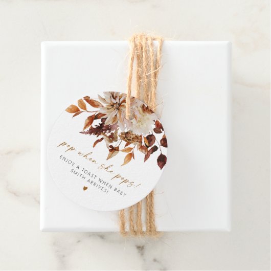 タリアボヘミアンテラコッタポップ・アートのフローラとき彼女のポップ フェイバータグ (インサイチュ)