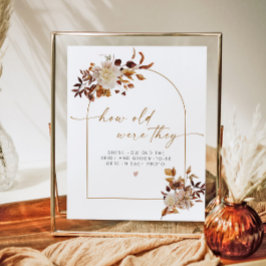 タリアボホ秋何歳だったブライダルシャワー ポスター