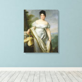 タリアン夫人 キャンバスプリント (インサイチュ (ウッドフロア))